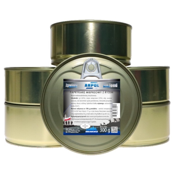 Konserwa WP Paprykarz wieprzowy z ryżem 300g